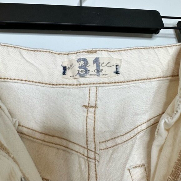 Free People Ranger Wide Leg Jeans in White - Picture 6 of 10